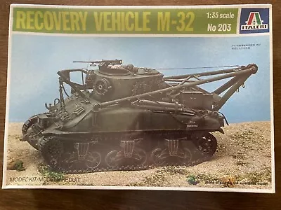 Italeri 1/35 #203 M-32 Recovery Vehicle Kit Factory Sealed • $20