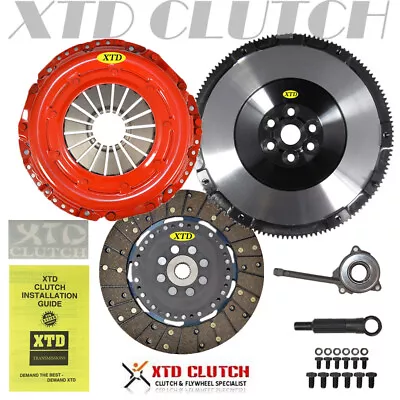 Xtd Stage 2 Clutch & 12lbs Flywheel Kit Fits Vw Beetle Golf Jetta Tt 1.8t 6 Spd • $310.45