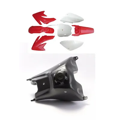 Red Plastics Fairing Tank Kit For CRF70 Pit Dirt Bike 140cc 150cc 160cc Atomik • $103.66