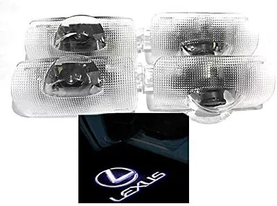 $47.80 • Buy LEXUS Door Welcome Light Door Laser Logo Light LED LS ES IS LX RX GX 4 Pieces 