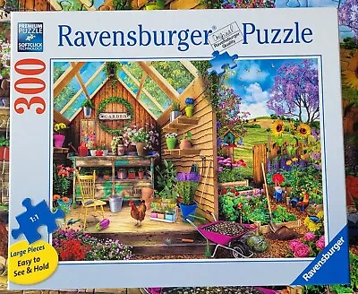 Ravensburger Gardener's Getaway 300 Large Format Pc Puzzle  Used • $9.99