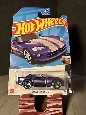 2023 Hot Wheels HW ROADSTERS 7/10 Dodge Viper RT/10 131/250 (Purple) • $4