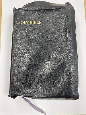 Vintage Rare And Collectors Book - Holy Bible Pronouncing King James Leather • £15