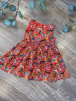 £14.99 • Buy LINDY BOP Baby Vintage Style Retro Swallow Funky Baby Girls Dress 6-9 Mth