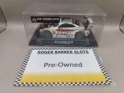 G Slot Toyota Team Zent Cerumo Chrome Black #38 1:32 Slot Car • £19.95