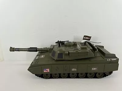 2001 GI Joe Large US Army  Battle Tank W Working Lights Sound • $39.99