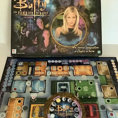 Buffy The Vampire Slayer The Board Game Hasbro 2000 Used Complete 2-5 Players • $19.23