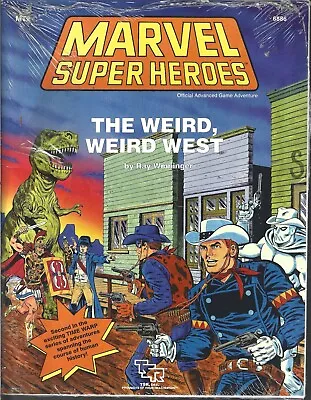 Marvel Super Heroes The Weird Weird West Official Advanced Game Adventure #2 Tsr • $15.89