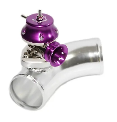 Purple Universal Billet Anodized Type-RS Turbo BOV Blow Off Valve+45Deg 2.8 Pipe • $48.99