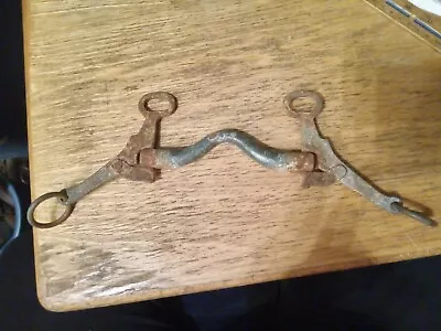 Vintage Horse Bit Hand Forged Iron • $15