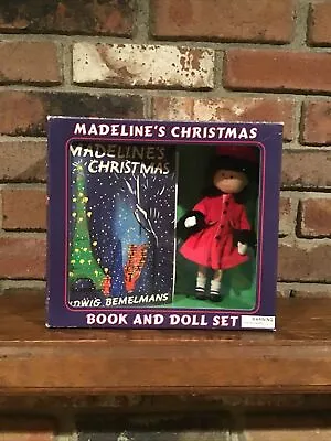 Madeline's Christmas Book And Doll Set Rare 2002 New In Box  • $52