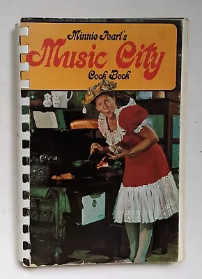 Minnie Pearl's Music City Cook Book SIGNED 1970 Cookbook • $24.95