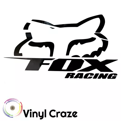 Fits 36  Area Moto Fox ANY Color Racing MX Vinyl Decal FREE Replacement & SHIP • $34.99