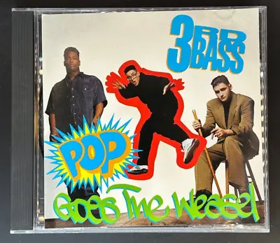 Pop Goes The Weasel By 3rd Bass CD Single 5 Tracks Vanilla Ice Diss Track 1991 • $3.49