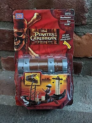 Mega Bloks Pirates Of The Caribbean At World's End Set 1073 Barbosa 35 Pcs New • $49.95