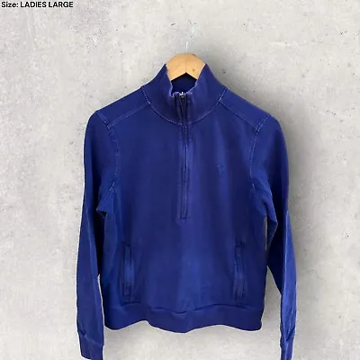 Ralph Lauren Ladies Royal Blue Half Zip Jacket Size Large • $60
