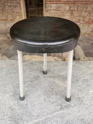 Dentist Stool Vintage 1950's Dentist Stool Retro Dentist Tripod Stool • $95