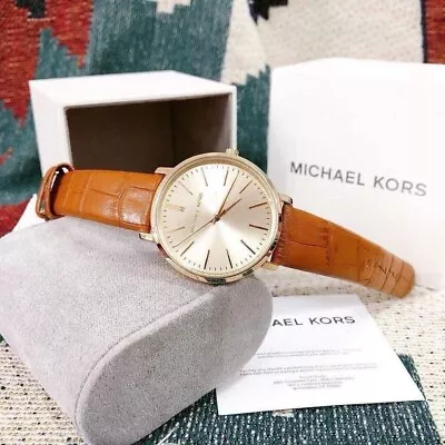 Michael Kors MK-2496 Jaryn Brown Woman's Watch • $99