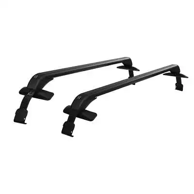 Universal Car Roof Rack Cross Bars 90cm Aluminium Adjustable Lockable 45kg Clamp • $54.95