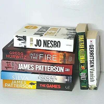 $4.50 • Buy Thriller Fiction Books For Five ($5 Or Less): Crime Mystery Suspense - Pls Pick