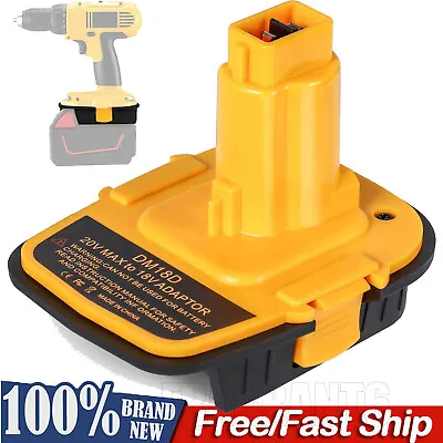 Adapter For Dewalt For Milwaukee Li-ion Battery To For Dewalt Ni-Cad Battery • $10.79