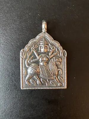 Vintage Silver Saint Baba Ramdev Tribal Pendant. Wisdom. 8g • $59.99