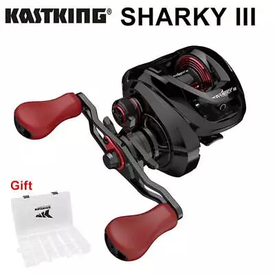 KastKing Sharky III Long Cast Baitcasting Reel 7.2:1 10/1BB Fresh Saltwater Reel • £104.75