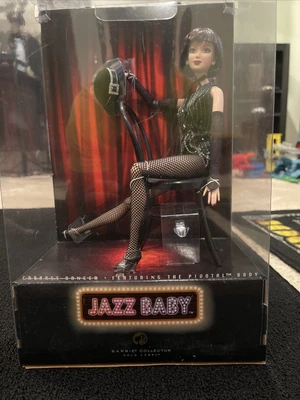 $150 • Buy Jazz Baby Barbie Doll 2007 Gold L6251 CABARET DANCER Pivotal
