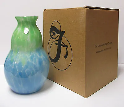 $325 • Buy X8199B6 - 9 1/2  Off Hand Vase, By Dave Fetty - New In Box