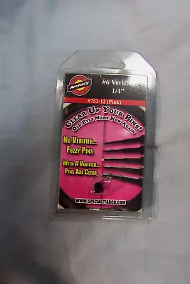 Specialty Archery #6 Verifier 1/4  Peep Sight Bow Hunting Target 753-12 Pink NEW • $35