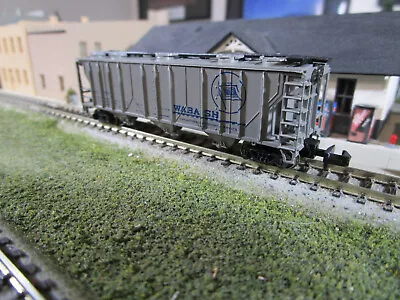 Bachmann N Wabash 47' Ft 3 Bay 70 Ton Covered Hopper Rn 3298 Pn 73661 Make Offer • $3.79