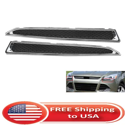 Lower Left & Right Headlight Trim Mouldings For 2013-2016 Ford Escape DV458228AA • $18.69