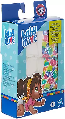 Baby Alive Doll Diaper Refill - Includes 4 Dolls Diapers - Nuturing Doll Acce... • $5.66