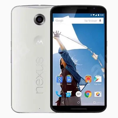 Motorola Nexus 6 | XT-1103 | 64GB 3GB RAM | 13 MP | Cloud White | GSM Unlocked • $159.99