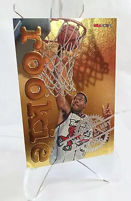 Marcus Camby Rc Insert 1996-97 Nba Hoops Gold Foil Embossed Rookie Card #4 Umass • $5