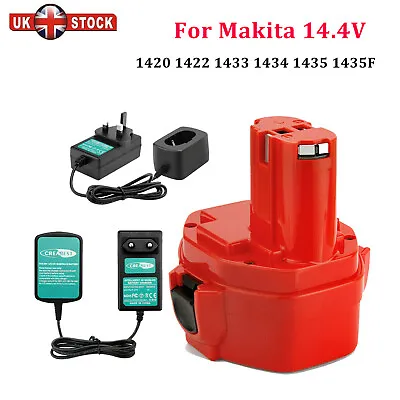 Battery For Makita PA14 1420 1422 1433 1434 6228D 6280D 1435F 14.4V 4.0AH Ni-MH • £18.95