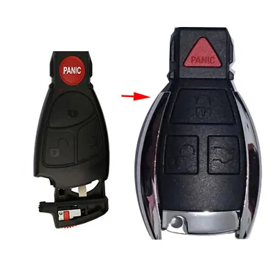 For Mercedes-Benz CL65 AMG ML500 C230 4Buttons Remote Key Shell Key Blade  • $12.59