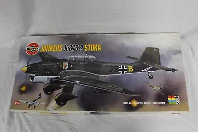 Airfix #18002 Junkers Ju87B-2 Stuka 1:24 Scale - Model Kit • $149.99