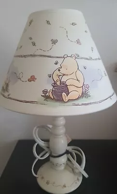 Vintage CLASSIC Winnie The Pooh Lamp PIGLET HONEY POT 🍯 NURSERY SHADE  • $149.99