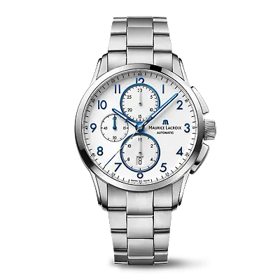 Maurice Lacroix Pontos Choronograph SS Auto Men's Watch (PT6388-SS002-120-1) • $3250