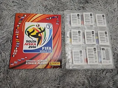 Panini World Cup South Africa 2010 Football Sticker Set & Album 100% Complete  • £149.99