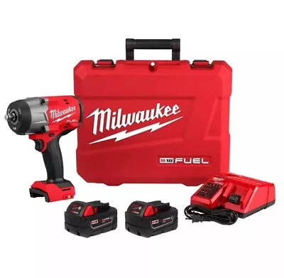 Milwaukee 2967-22 M18 FUEL™ 1/2  High Torque Impact Wrench W/ Friction Ring Kit • $429.99