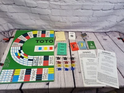 £4.99 • Buy Totopoly Horse Racing Game 1949 John Waddington - SPARES / CHOOSE YOUR OWN