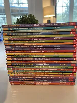 A To Z Mysteries Book Lot • $29.99