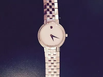 MOVADO-- DIAMOND AND MOTHER OF PEARL WATCH--worn Twice! • $1150