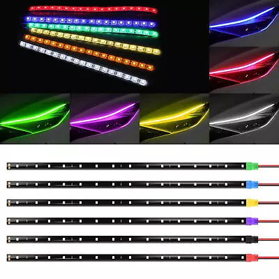 18x LED Strip Light 12V Flexible Waterproof Underglow Lights For Car Motorcycles • $2.39