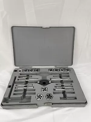 SEARS CRAFTSMAN METRIC KROMEDGE 28pc TAP & HEXAGON DIE SET (missing Pieces) • $59.99