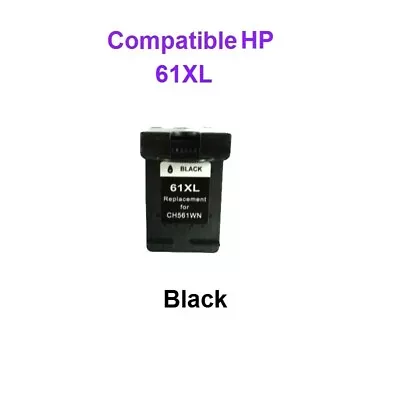 1x 61XL 61-XL BLACK Compatible For HP OFFICEJET 4630 2620 DESKJET 1000 1050 2000 • $29.95