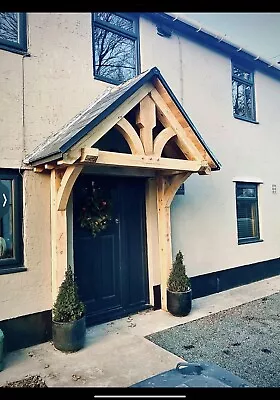 Oak Porch Canopy Green Oak- Bespoke • £1499