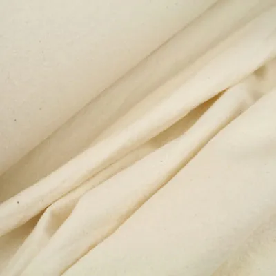 5m Natural 100% Cotton Wadding Batting Quilting Patchwork Craft Soft  • £38